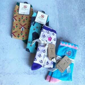 Simply Southern And SockSmith Socks Bundle Of Four Graphic Print